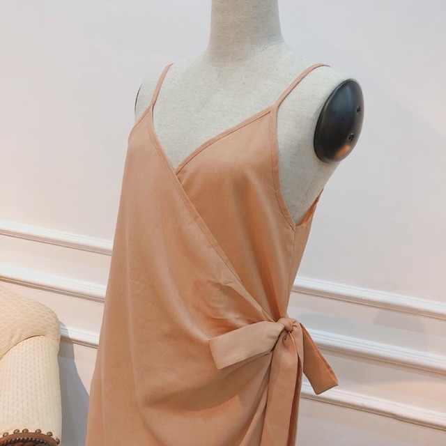 Đầm đắp chéo 210k