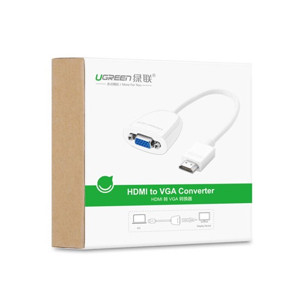 Cáp Chuyển HDMI Sang VGA  - HDMI To VGA - Chính Hãng UGREEN 40252