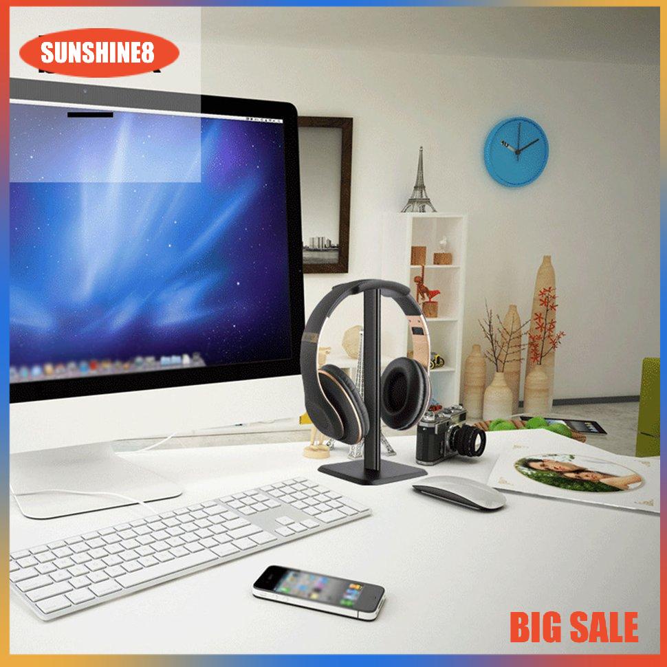 【SUN】[NEW]Universal Headphone Holder Stand Gamer Desktop Table Hanger Display Shelf