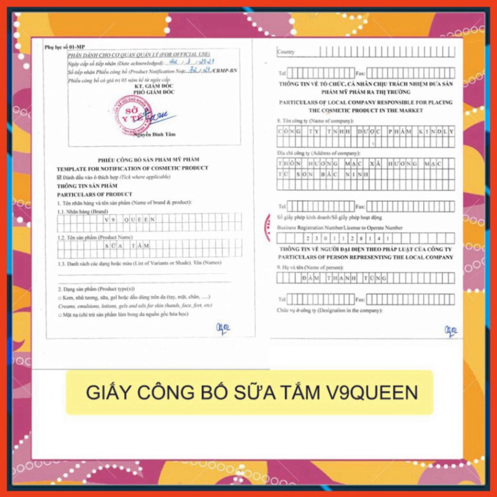 Sữa tắm nước hoa V9Queen, dưỡng trắng da giảm mụn, mùi hương hoa hồng nhẹ nhàng - V9 Rose 200ml/Chai