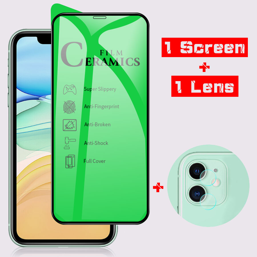 Kính Cường Lực Bảo Vệ Camera Cho Iphone 12 11 Pro Max 12 Mini X Xr Xs Max Se 2020 8 7 6 6s Plus