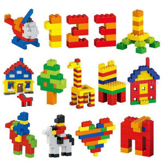 Hộp đồ chơi xếp hình trí tuệ Lego 460 chi tiết