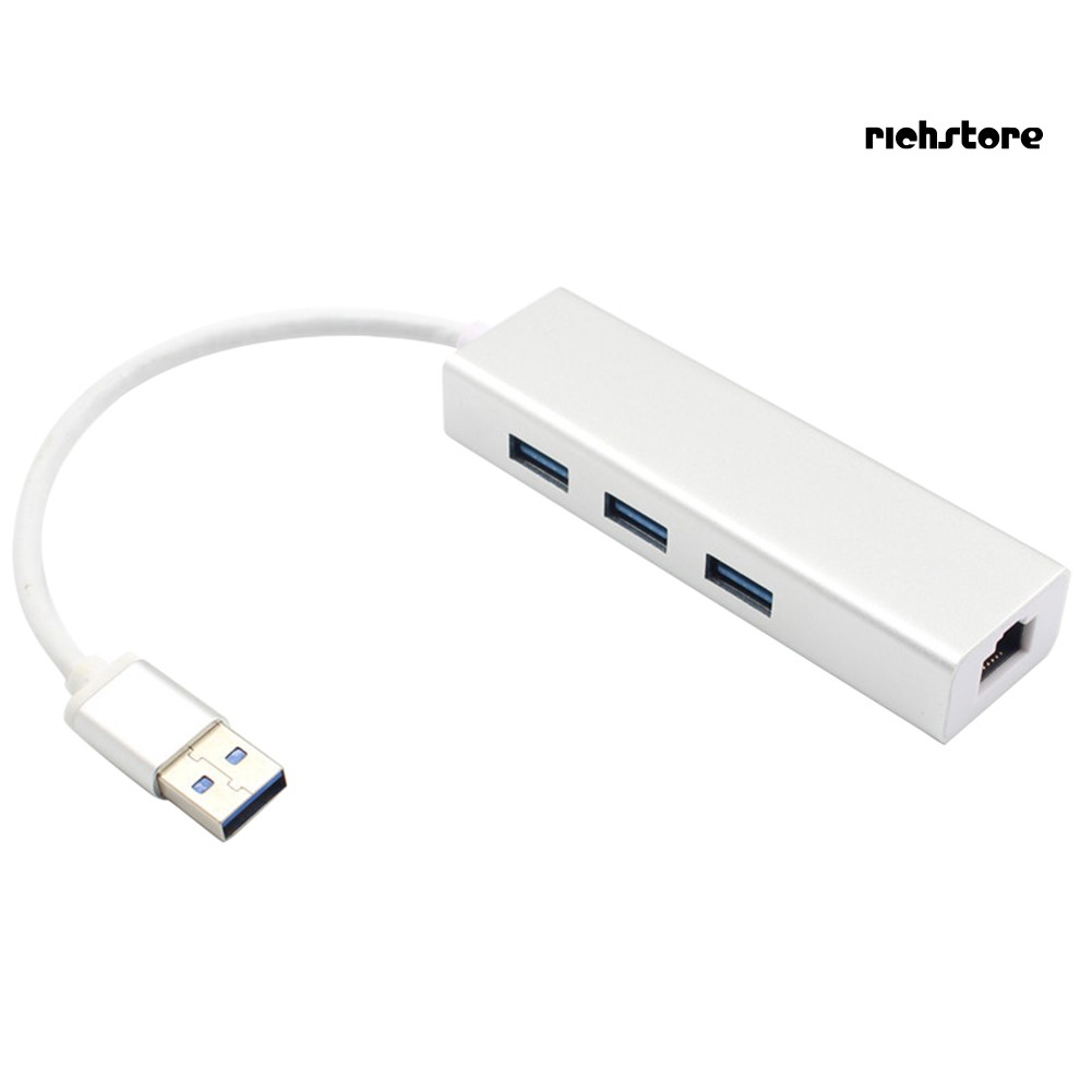 Bộ Chia Mạng Lan Rj45 3 Cổng Usb 1000mbps