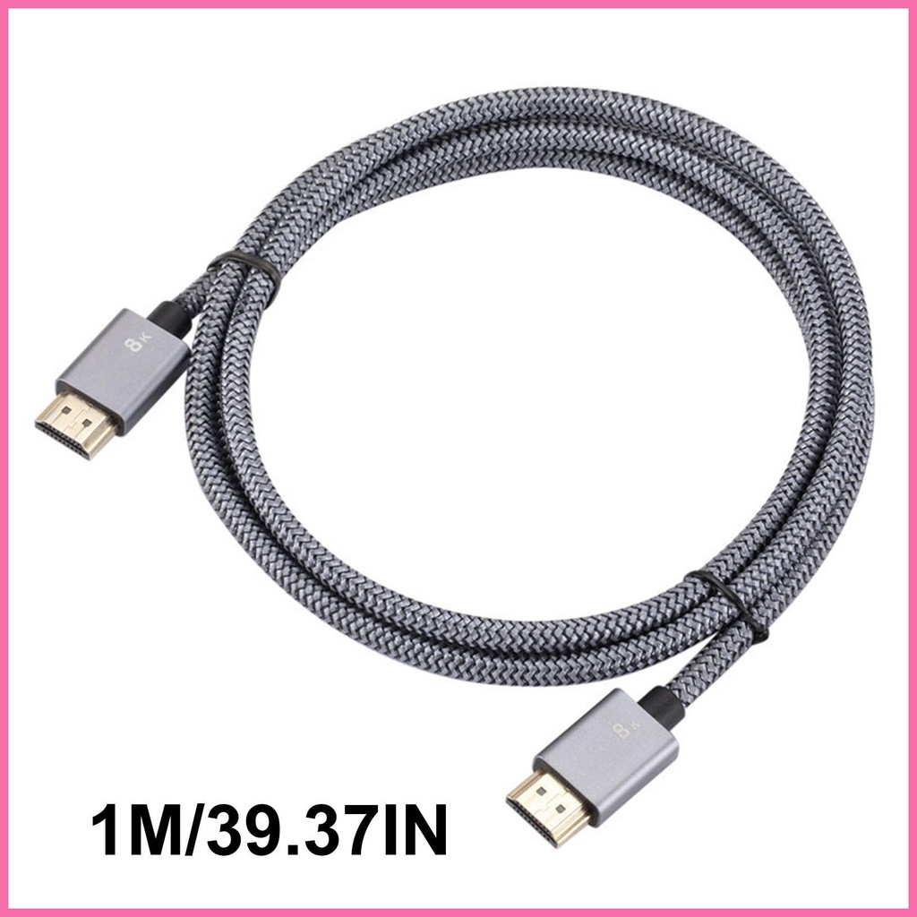 Dây Cáp Máy Tính Tốc Độ Cao Hdmi 2.1 3D HD Cho HD TV BOX PS3PS4 1m 8K 60Hz 4K 120HzHDMI-compatible