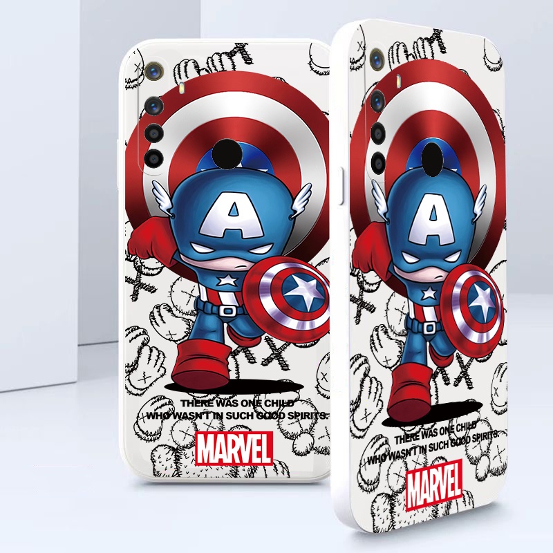 Ốp Điện Thoại Tpu Dẻo Họa Tiết Marvel Độc Đáo Cho Realme 5 5i 6i C3 6 9 Pro Plus 5G 9i 7 7Pro Realme C35 Q3S