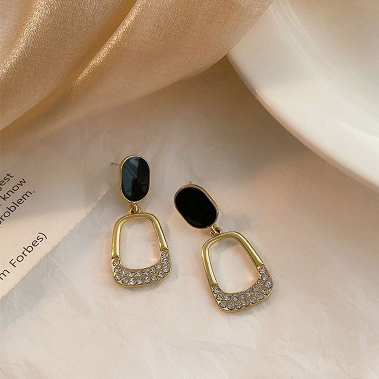 Khuyên Tai Kim Bạc 925 Dễ Phối Đồ Phong Cách Hàn Quốc Thời Trang Cho Nữ