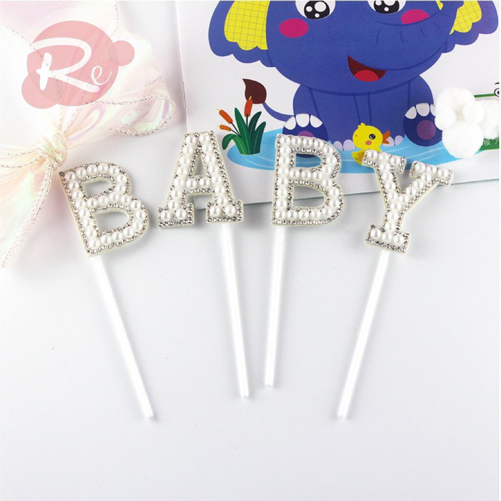 [SIÊU RẺ❤️] – Que cắm BABY - Trang trí bánh sinh nhật bánh kem