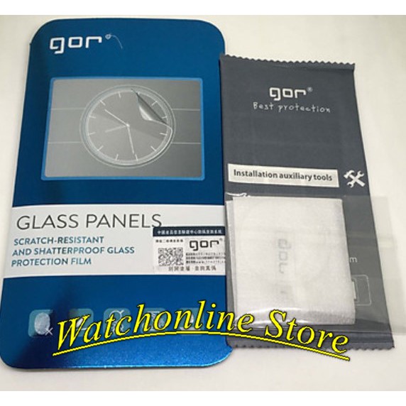 [Fullbox] Bộ 2 miếng kính cường lực GOR Xiaomi Amazfit Pace