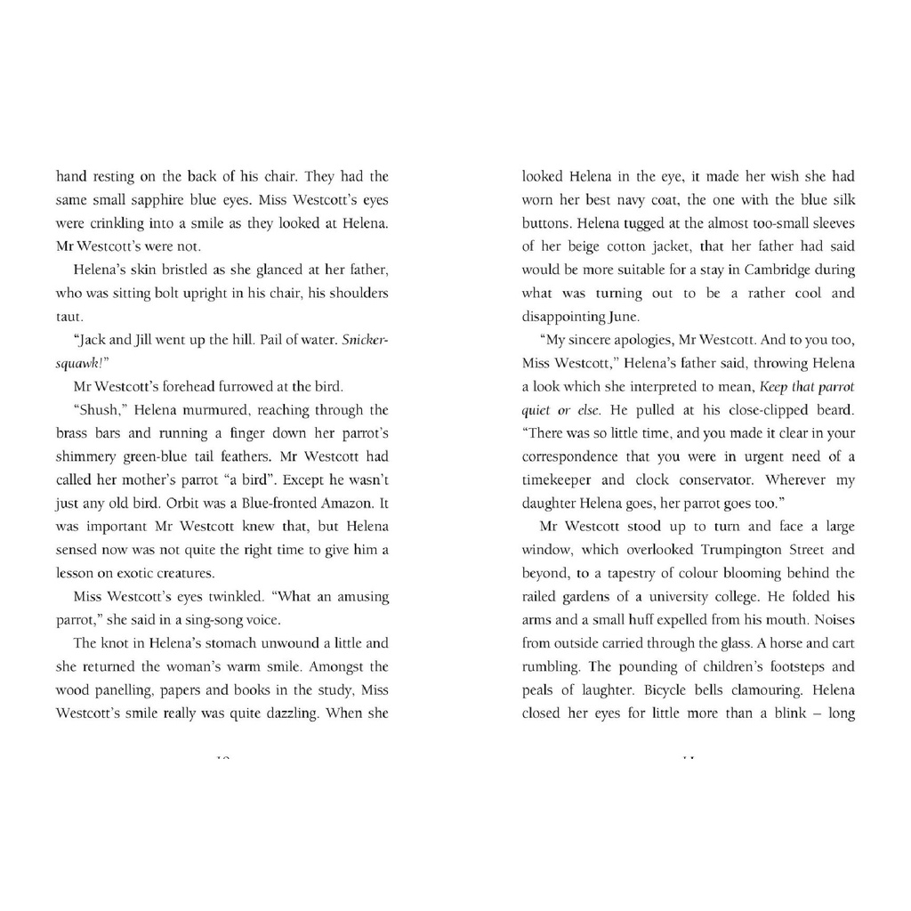 Sách Usborne - Tiểu thuyết thiếu niên tiếng Anh: The House of One Hundred Clocks