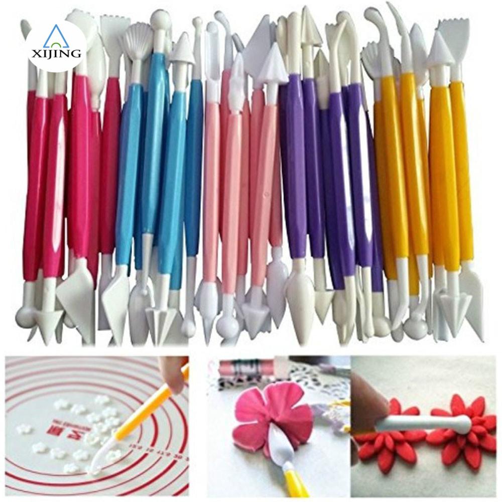 Set 8 dụng cụ trang trí bánh fondant