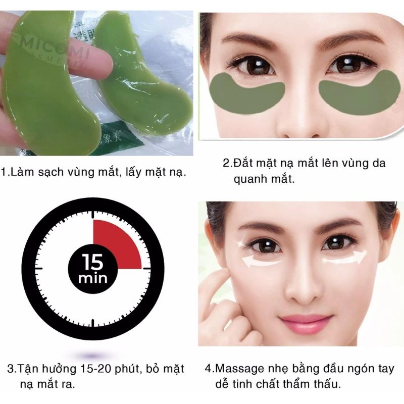 Mặt nạ mắt images cung cấp ẩm giảm nếp nhăn bọng mắt dưỡng ẩm mờ thâm DAKAVA MNM01 | BigBuy360 - bigbuy360.vn