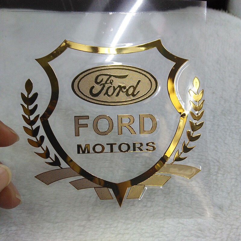 Bộ 2 logo decal nổi các hãng xe ô tô