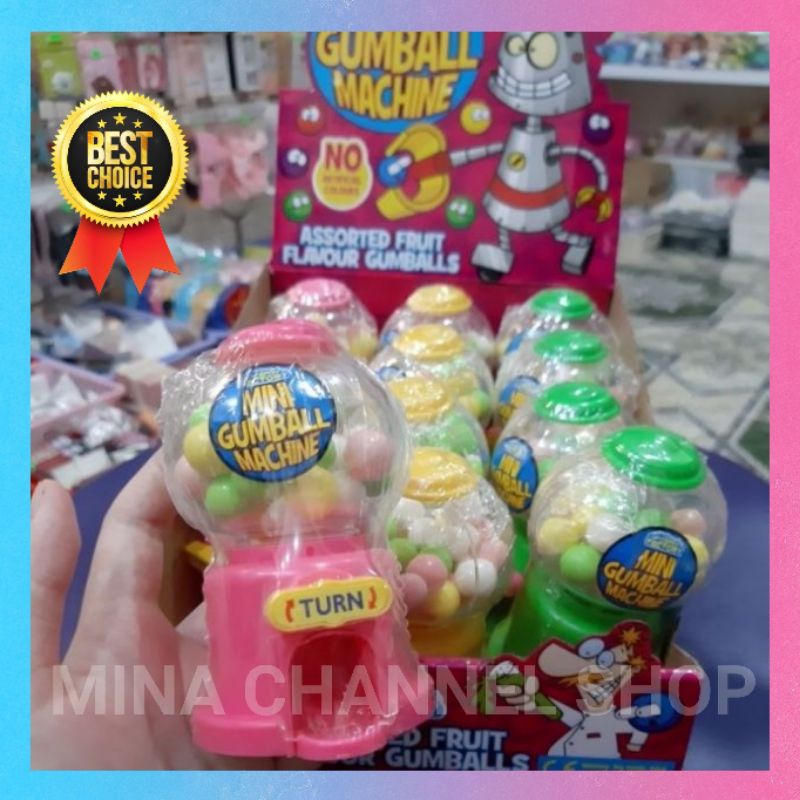 Máy bán kẹo mini gumbal machine
