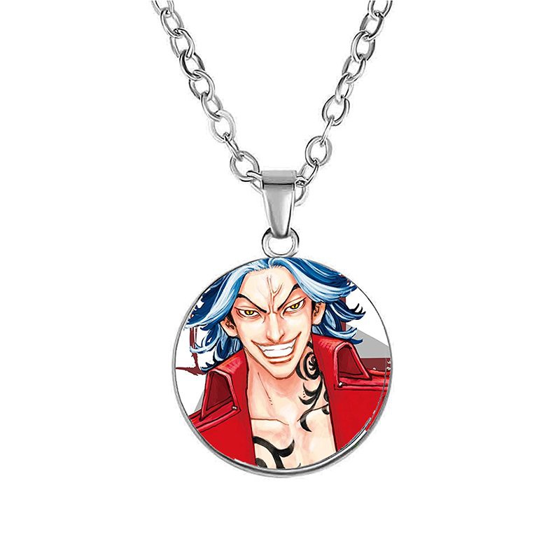 Vòng cổ in hình nhân vật TOKYO REVENGERS Kịch Trường Của Takemichi anime chibi xinh xắn quà tặng độc đáo