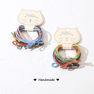 Combo dây cột tóc nữ dễ thương style Hàn - Chun buộc tóc nữ