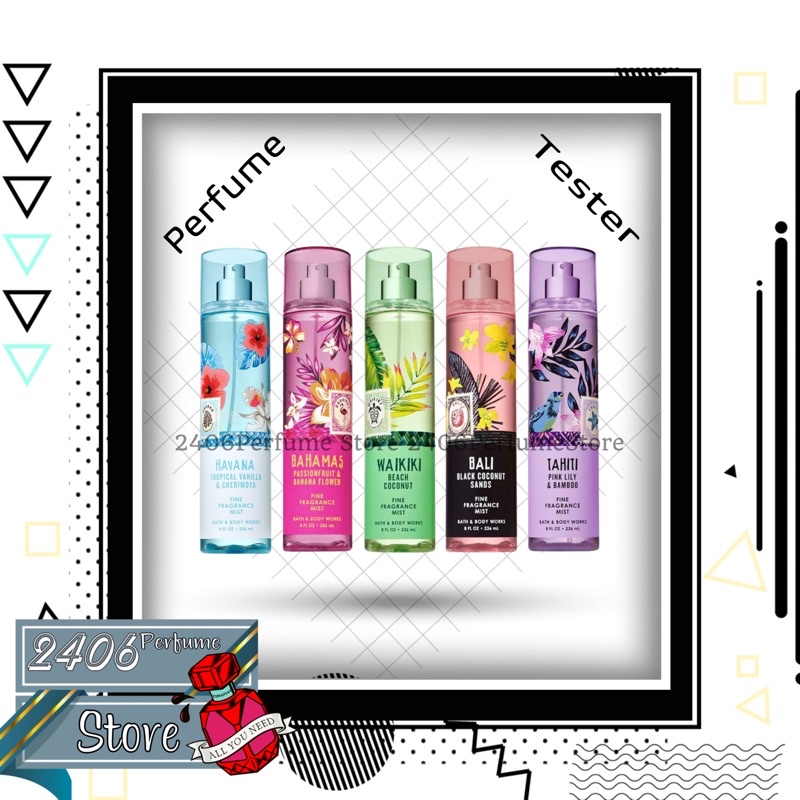 Xịt Thơm Bath & Body Works Fine Fragrance Mist - NEW TROPICAL 2019 -| Mua Ngay | | Thế Giới Skin Care