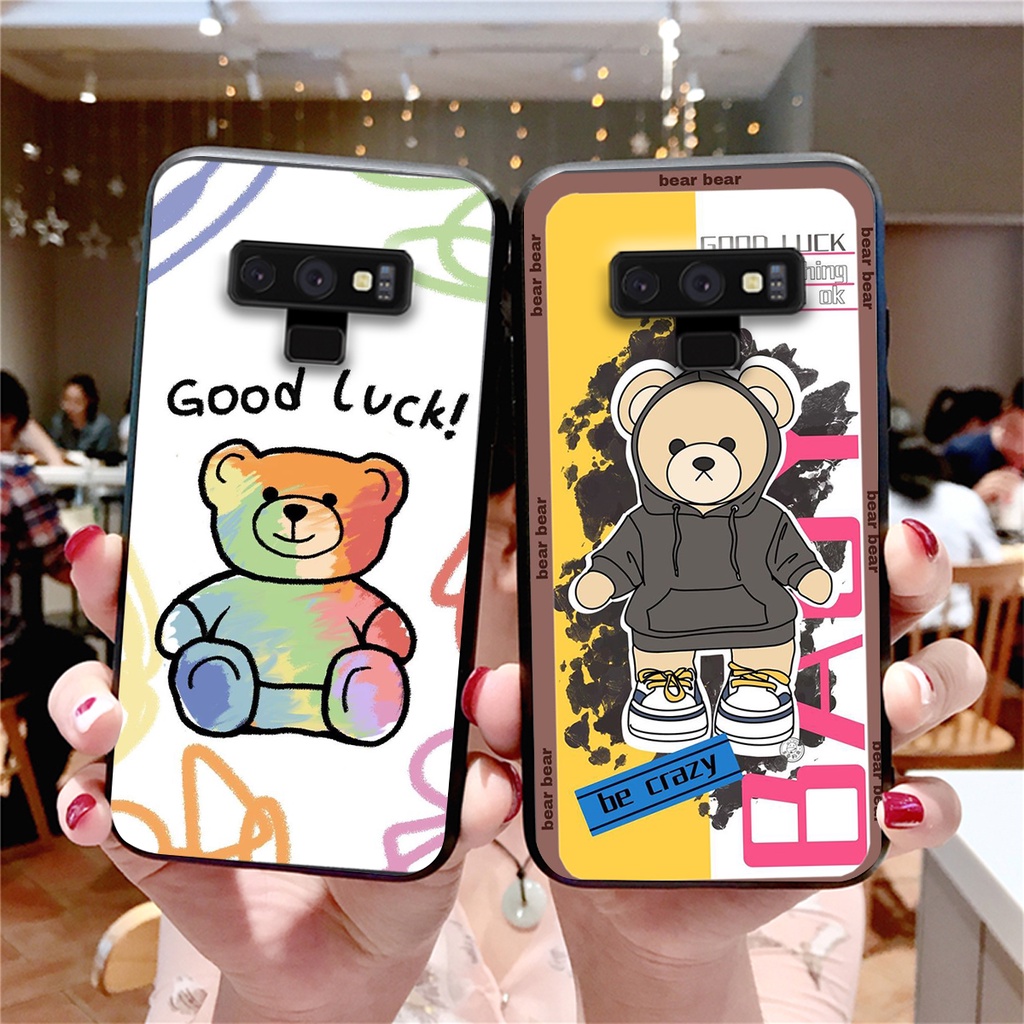 Ốp lưng Samsung Note 8 / Samsung Note 9 gấu cute SIÊU RẺ-SIÊU CHẤT