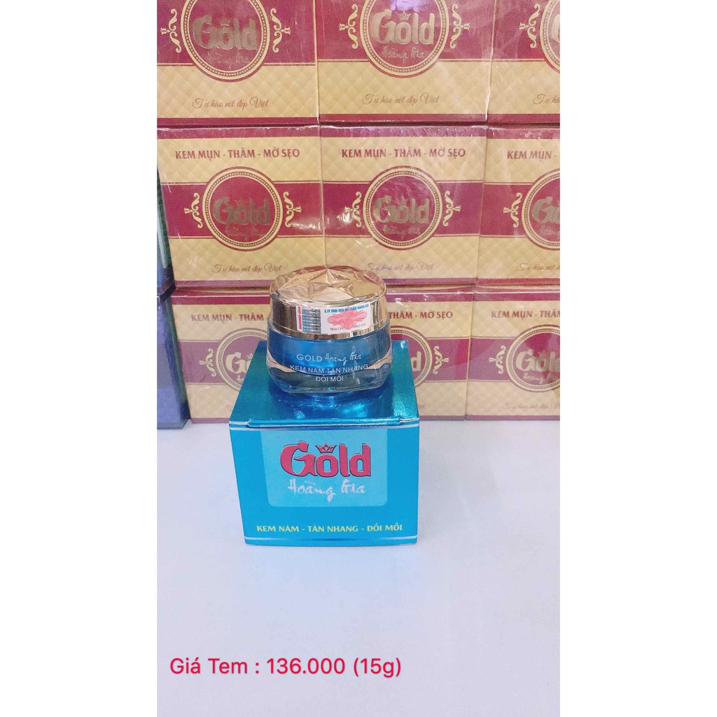 Kem Nam Tan Nhang Đôi Môi 15g GOLD HOÀNG GIA