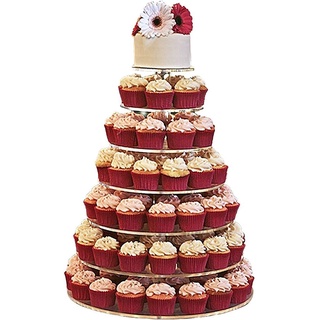 KỆ CUPCAKE MICA 7 TẦNG