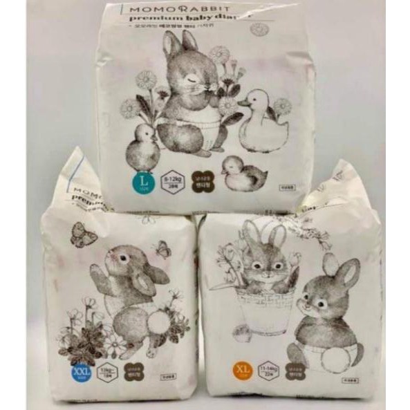 Bỉm quần Momo Rabit size XL22
