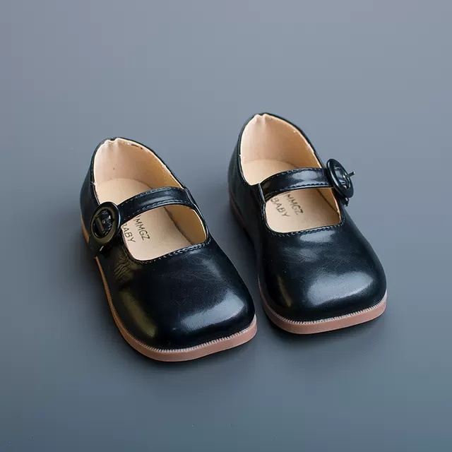 Giày búp bê cho bé gái phong cách Hàn Quốc da mềm mã mới V293