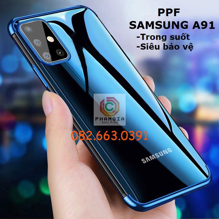 Dán PPF bóng, nhám cho Samsung A91 màn hình, mặt lưng, full lưng viền siêu bảo vệ