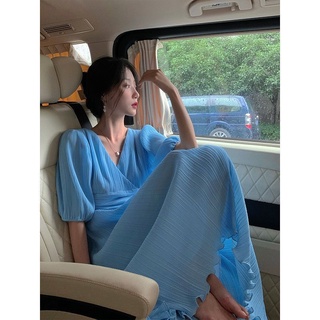 ✁✓❐đầm công chúa dáng ôm thời trang mùa xuân 2022 màu trơn phong cách mới cho nữ