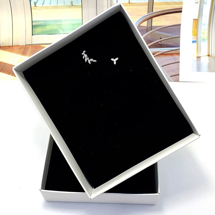 Bông tai / khuyên tai thời trang có hộp tặng kèm