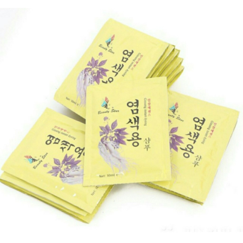 Dầu Gội Đen Tóc Nhân Sâm Beauty Star Hàn Quốc | BigBuy360 - bigbuy360.vn