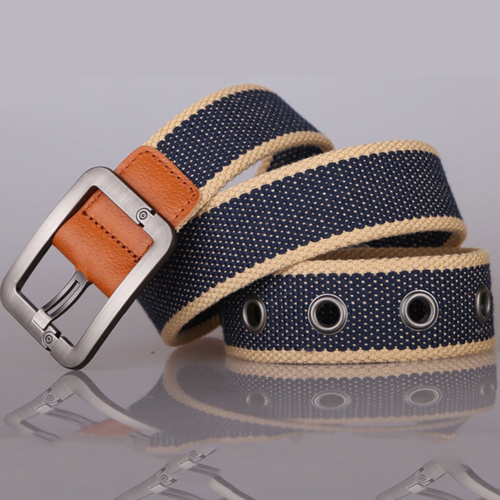 Thắt Lưng Nam Vài Dù Khóa Truyền Thống Lịch Lãm Sang Trọng Khóa Cài Tiện Dụng Dây Vải Dù Cao Cấp