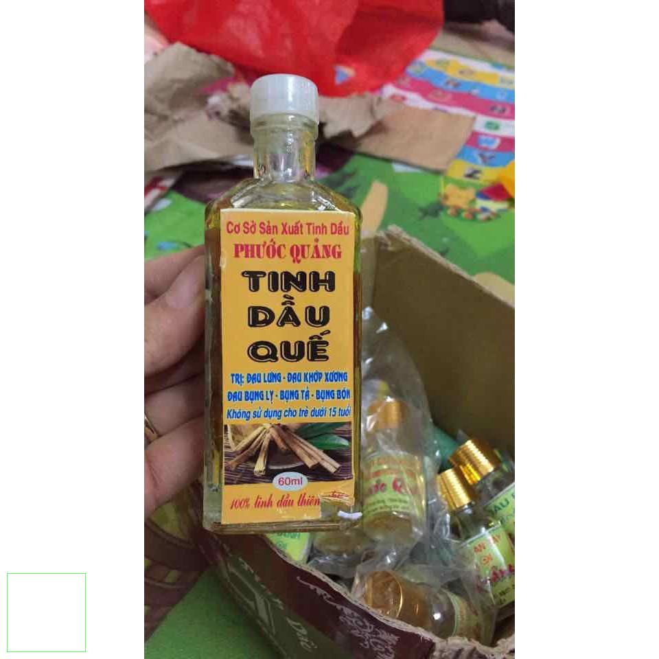 Tinh Dầu Quế nguyên chất Phước Quảng 60ml