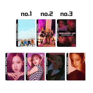 BALCKPINK 30pcs Lomo Card Hộp đựng 30 thẻ giấy in hình JENNIE JISOO và các thành viên