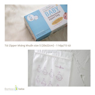 Túi Zipper kháng khuẩn Bamboo bebe