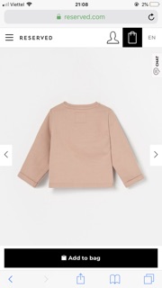 Áo nỉ reserved xuất xịn