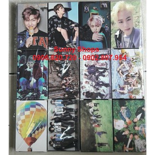 Combo Full bộ lomo card nhóm BTS và thành viên (63 hộp)