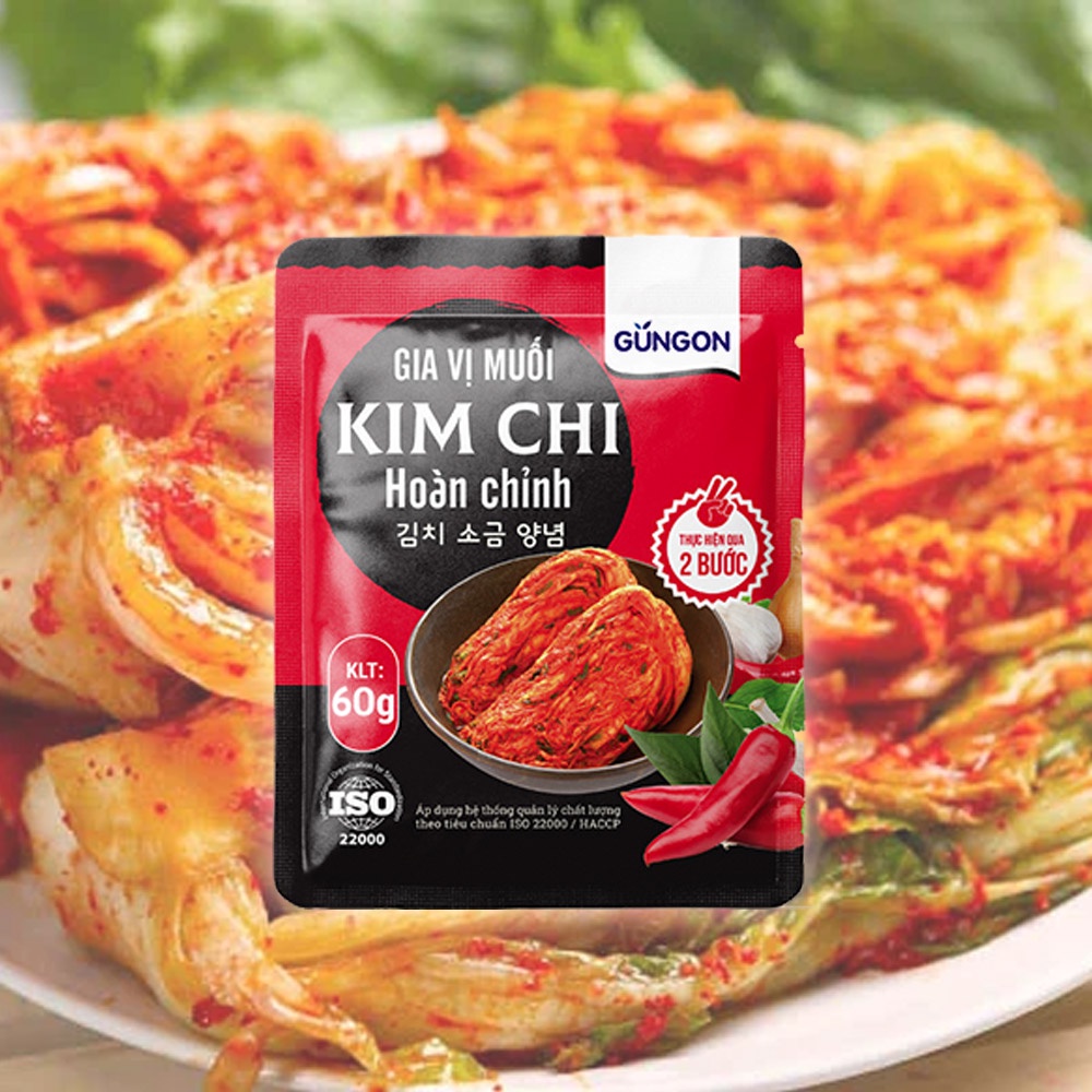 Gia Vị Muối Kim Chi Hoàn Chỉnh - Gungon Chuẩn  Vị Hàn Quốc Làm Được 700g Kim Chi | BigBuy360 - bigbuy360.vn