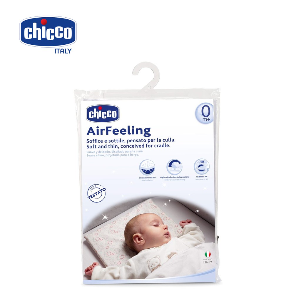 7338 Gối chống bẹt đầu thoáng khí Airfeeling Chicco