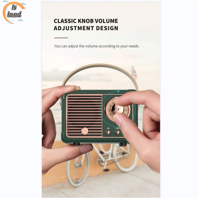 Loa Bluetooth Hm11 Thiết Kế Cổ Điển Chất Lượng Cao