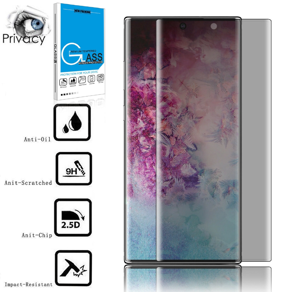 Kính cường lực chống nhìn trộm cho Samsung Galaxy Note 10 Plus