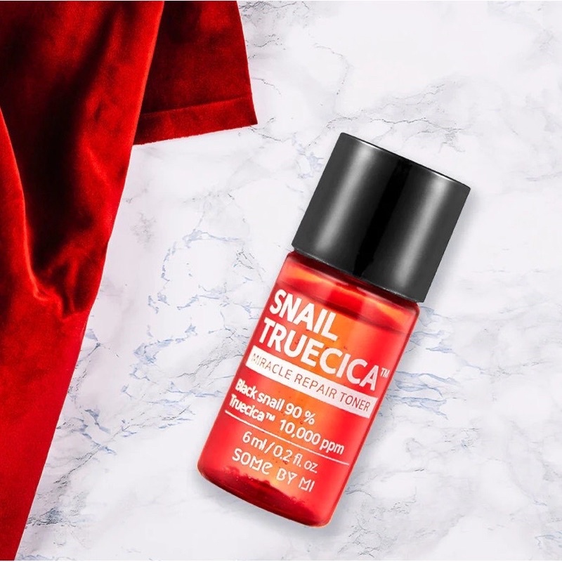 Nước Hoa Hồng Snail Truecica Miracle Repair Toner Some By Mi 6ml/30ml