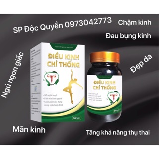 ĐIỀU KINH CHỈ THỐNG(Điều hoà kinh nguyệt - Hết đau bụng kinh)