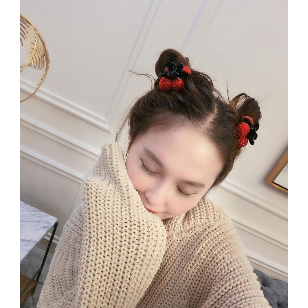 Epoch Kẹp Tóc Hình Quả Cherry Thời Trang Hàn Quốc Dành Cho Nữ