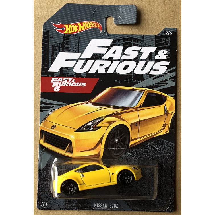 Xe mô hình Fast & Furious Hot Wheels Nissan 370Z GJV58