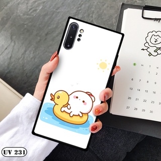 Ốp lưng nhám in hình 3D Samsung Galaxy Note 10 Plus