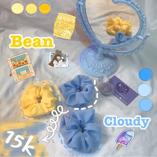 Scrunchie - Cột tóc dây vải - Ảnh thật shop chụp