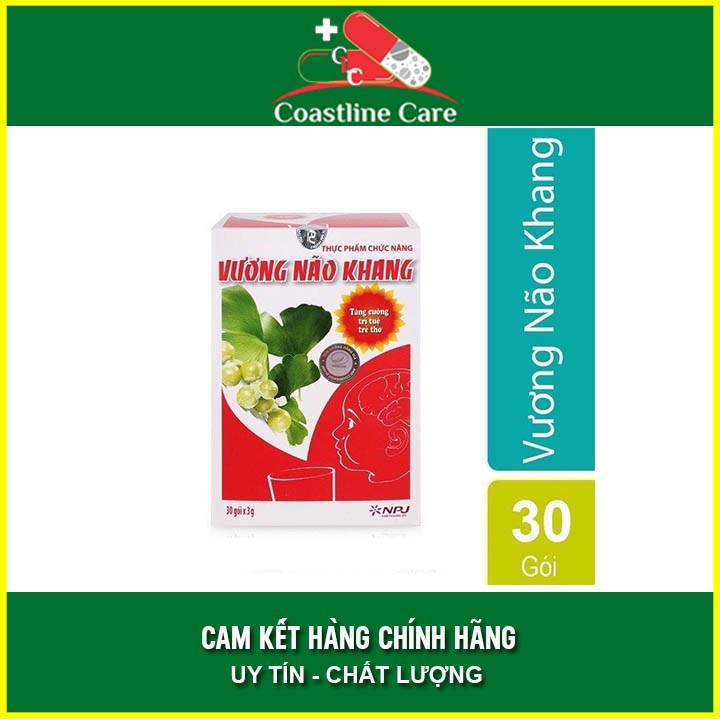 Vương Não Khang - Dành Cho Trẻ Tự Kỷ  Hộp 30 gói - Coastlinecare Pharmacy