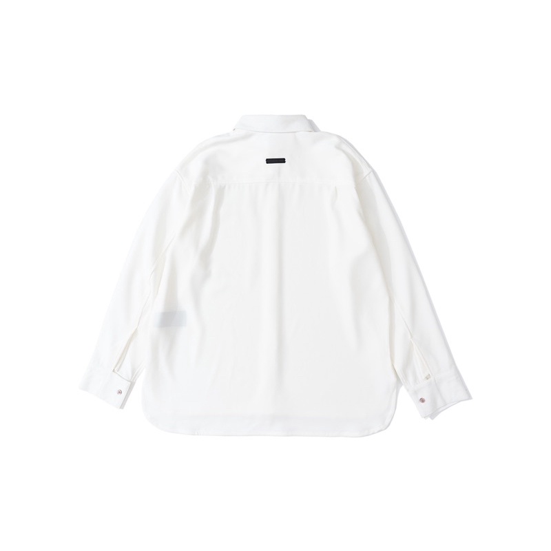 ⚡️ORDER⚡️ Áo sơ mi FEAR OF GOD/  FEAR OF GOD  White Easy Collared Shirt- sơ mi trắng FEAR OF GOD/ sơ mi FOG