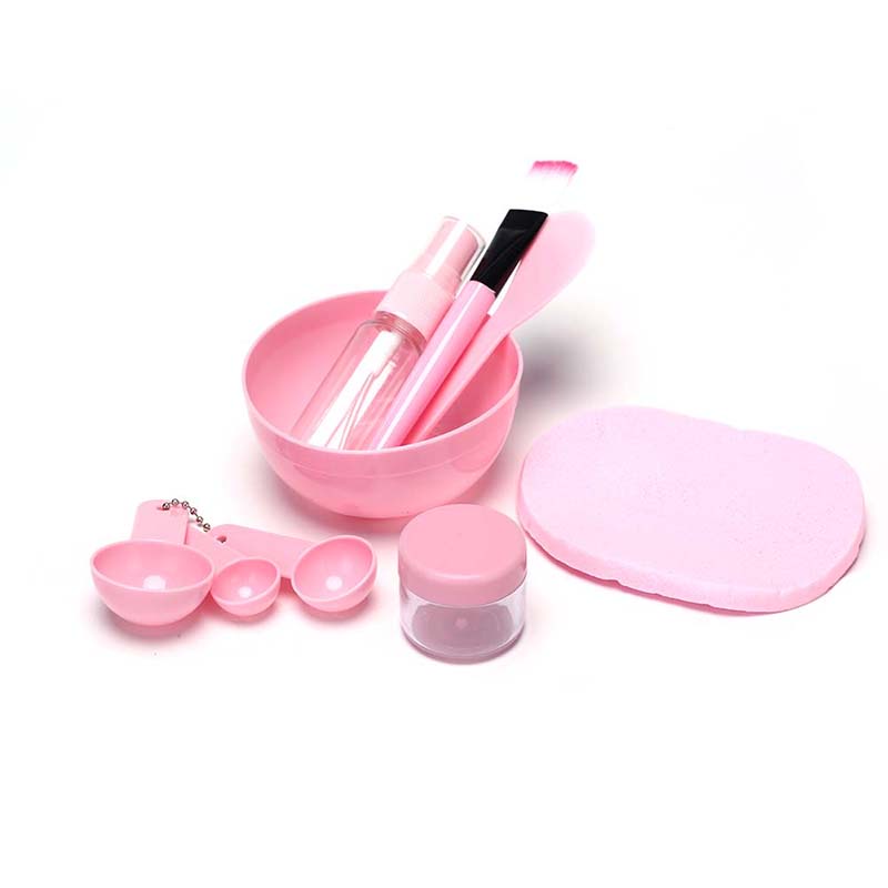 9PCs DIY Face Mask Makeup Tools Beauty Brush Spoon Stick Bowl Spray Mask Bowl