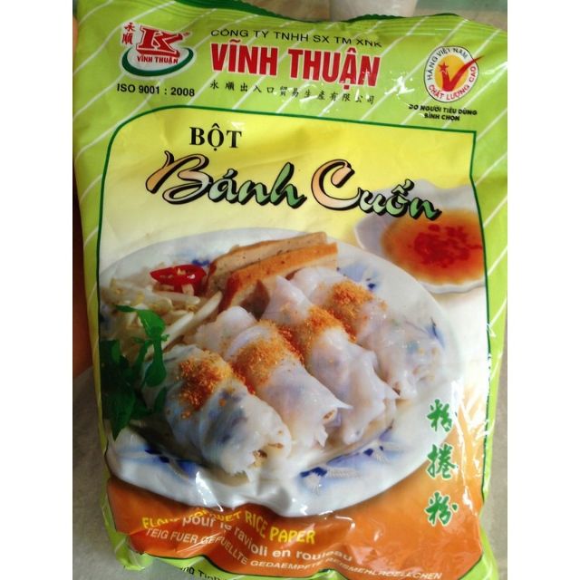 Sẵn SỈ Bột bánh cuốn Vĩnh Thuận loại 400g