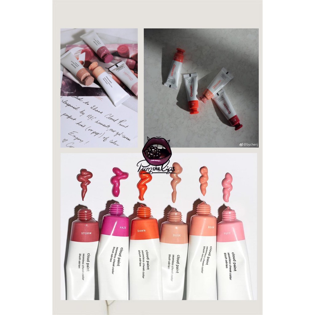 [Mã SRBACK010912 hoàn 20K xu đơn 50K] [Bill Mỹ] Phấn má kem Glossier Cloud Paint